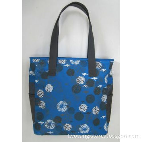 Tote bag with full printing, 600D polyester fabric
